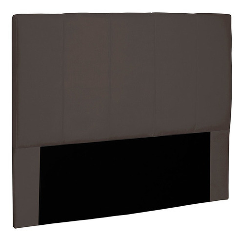 Cabeceira Arizona Para Cama Box Casal 140 Cm Suede Café