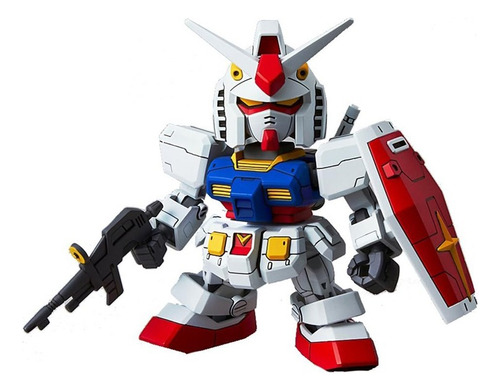 Bandai Gundam Sd Ex 01 Rx-78-2 Gundam, Tamanho De 8 Cm