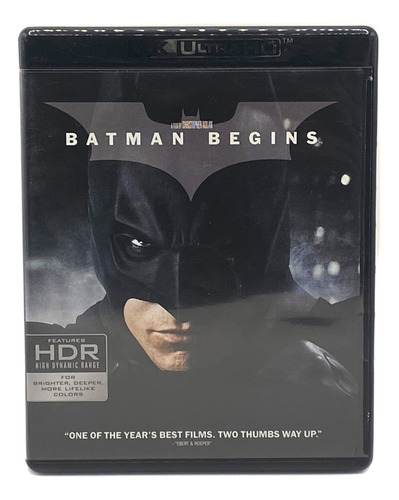 Blu-ray + 4k Ultra Hd Película Batman Begins / C. Nolan