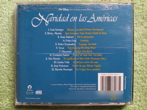 Eam Cd Navidad En Las Americas Juan Gabriel Chayanne Ricky