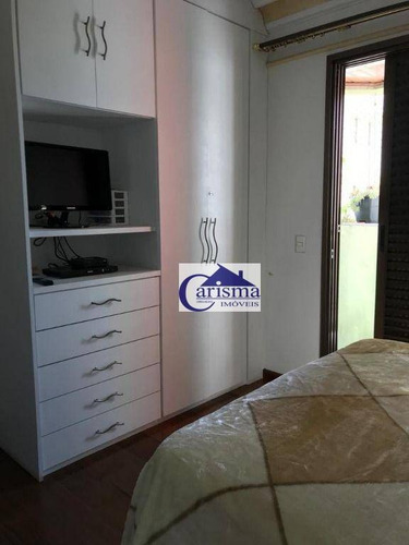 Imagem 9 de 27 de Apartamento Com 3 Dsuítes À Venda, 183 M² Por R$ 1.272.000 - Vila Boa Vista - Santo André/sp - Ap4563
