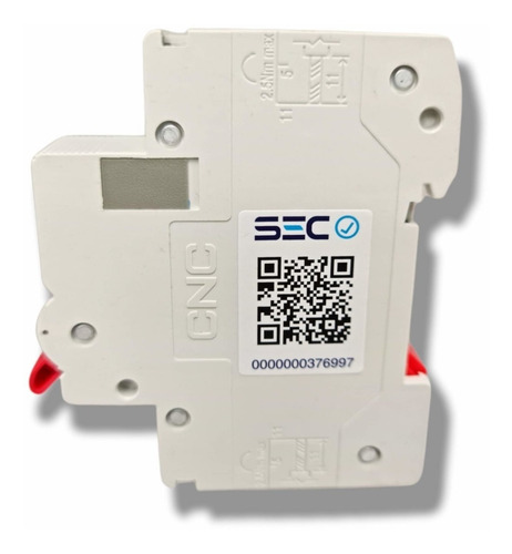 Imagen 3 de 4 de Interruptor Automático Curva C 25a 6ka Cnc