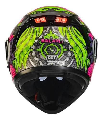 Imagen 4 de 7 de Casco Abatible Kov Estelar Balam Colores Certificado Dot