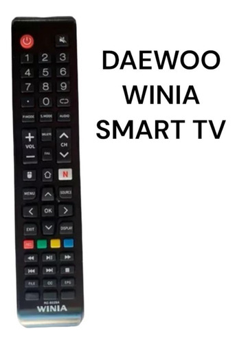 Control Remoto Smart Tv Daewoo Full Android Tv