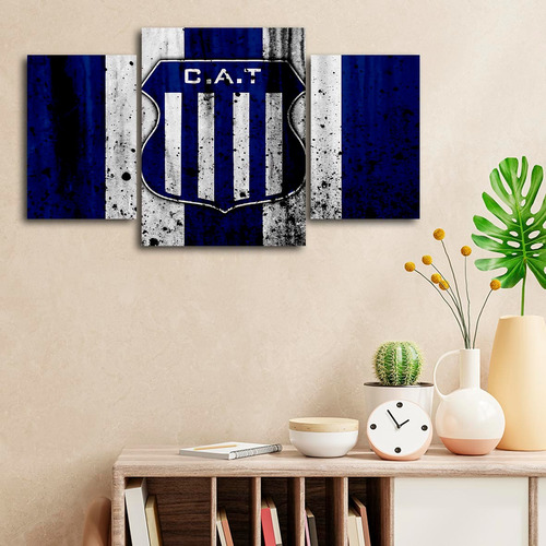 Cuadros Tripticos Futbol Talleres De Cordoba (70x40 Cm)