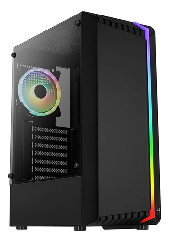 Gabinete Gamer Aerocool Bionic G Rgb Atx Cristal Templado