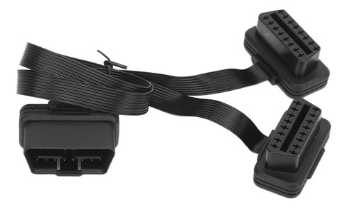 Conector De Diagnóstico, Cable De Extensión Plano Obd2 De 16