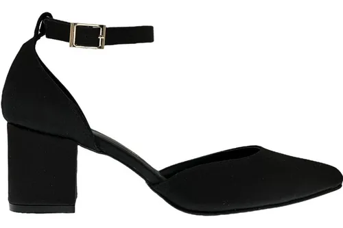 Sandalias Zapatillas Tac n Bajo De Punta Para Dama Premium