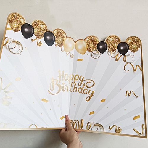 Tarjeta Grande De Feliz Cumpleaños Tarjetas De Felicitación