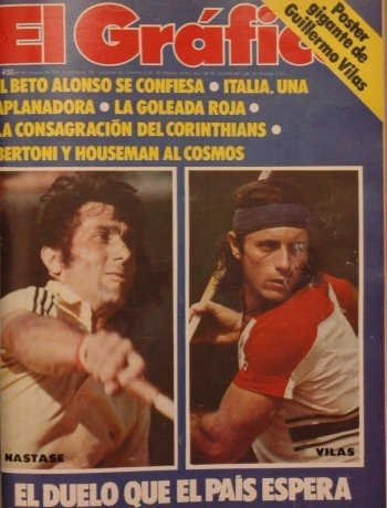 El Grafico 3028 Vilas Nastase Corinthias Campeon De Brasil