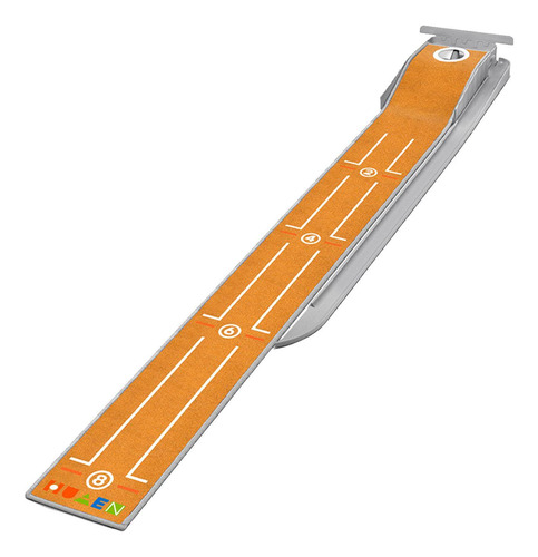 Putting Mat Para Práctica De Precisión Naranja