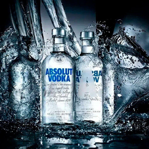 Vodka Absolut Original 1l - Pacote Com 2 Unidades