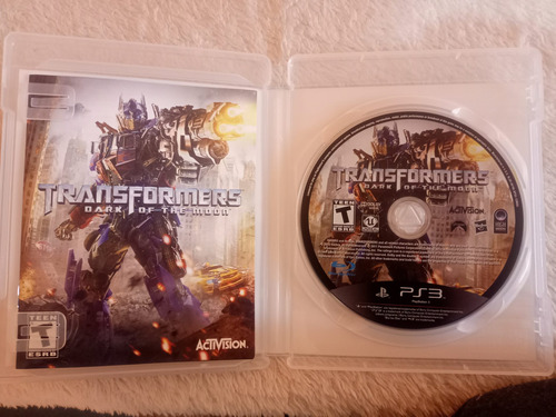 Transformers Dark Of The Moon Ps3 Impecable De Colección. (Usado)