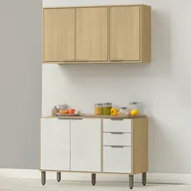 Comprar Cocina Modular Gloria Bajo Mesada Y Aéreo Alacena Mdp 15mm