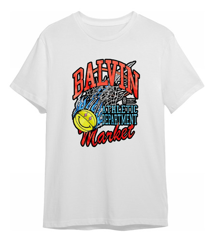 Camiseta J Balvin Athletic Market Personalizada Sublimada 