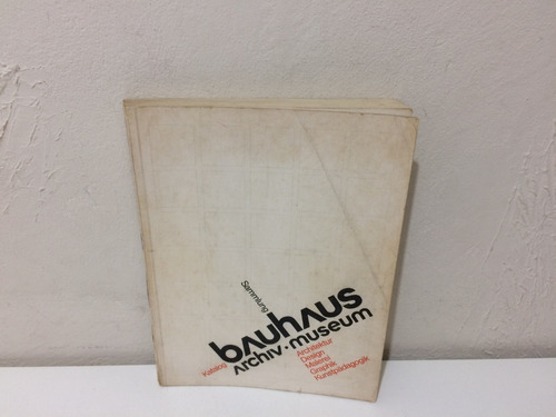 Livro Bauhaus-archiv Museum