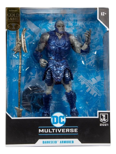 Mega Figura Mcfarlane Dc Justice League Darkseid Armored Fun