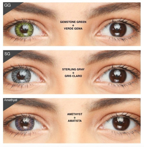 Imagen 7 de 10 de Par Lentes De Contacto Freshgo + Estuche + Liquido 60 Ml