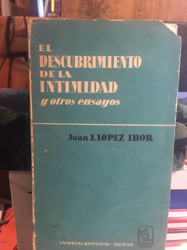 El Descubrimiento De La Intimidad Y Otros Ensayos Juan J Loo