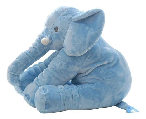 Almohada Peluche De Apego Elefante Para Bebés Y Niños 60 Cm 