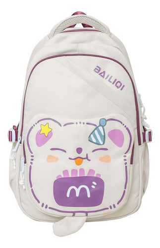 Lindo Kawaii Mochila Escolar Estilo Coreano Alta Calidad