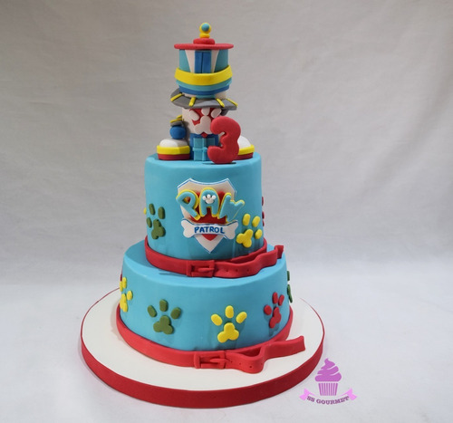 Torta Paw Patrol Torre De Control - Mesa Dulce Tematica