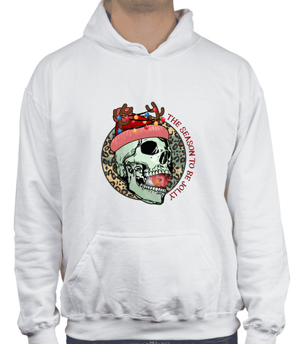 Sudadera Gorro - Gothic Navidad - Calavera Gorro Reno