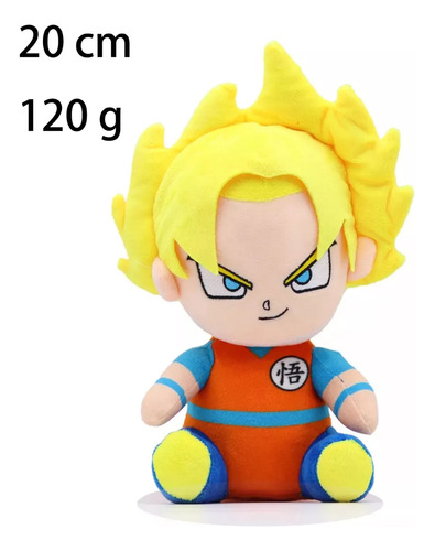 Sete Bonecos Super Saiyan De Dragon Ball In
