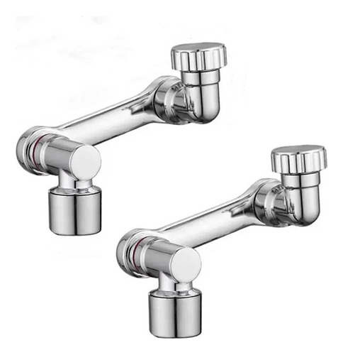 Extensor De Grifo Giratorio De 1080°, Brazo Robótico Abs, 2