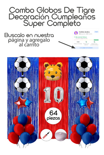 Pack 4 Bengalas De Tigre Gibre Roja Y Azul Para Tortas