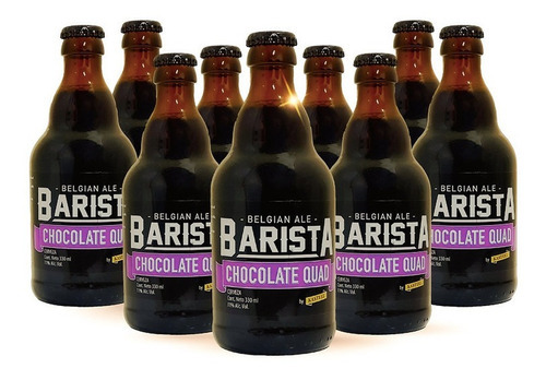 12 Pack Cerveza Kasteel Barista Chocolate Quad 330ml C/u