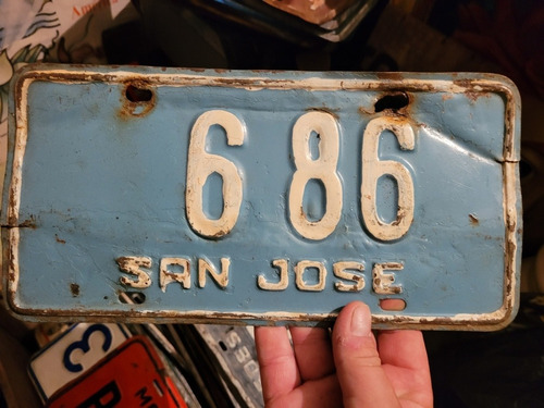 Matricula  Oficial San Jose 686 Conf