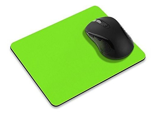 Mousepad Antideslizante Verde Para Hogar, Oficina Y Gaming.