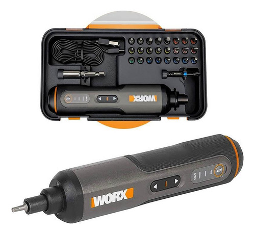 Parafusadeira A Bateria 4v Screwdriver Pen Worx Wx240