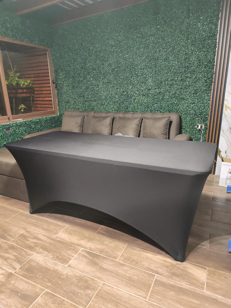 Contenido de cliente de Funda De Mantel Tela Spandex Mesa 183x60x74cm Evento