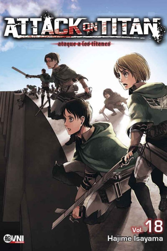 Manga, Kodansha, Attack On Titan Vol. 18 Ovni Press