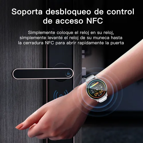 Reloj Inteligente Gw5 Smartwatch Con Nfc Bluetooth Llamada