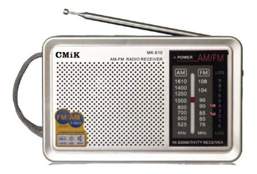 Mk610 Radio Portatil Am-fm