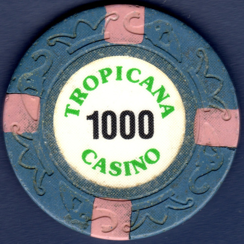 Ficha De 1000 Tropicana Casino