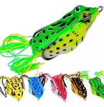Comprar Pack De 6 Señuelos: 2 Ranas + 2 Popper + 2 Articulados.
