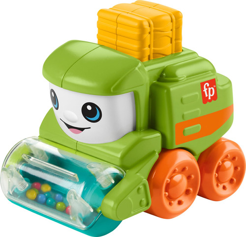 Fisher-price Vehículo De Empuje Con Tractor Rollin De Jugu.