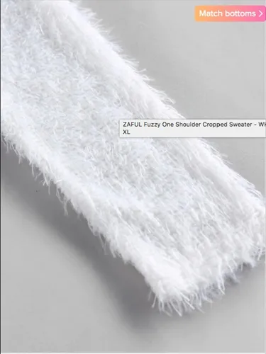 Zaful fuzzy deals sweater