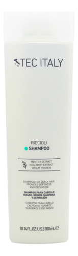 Tec Italy Riccioli Shampoo Cabello Rulos Rizos X 300ml