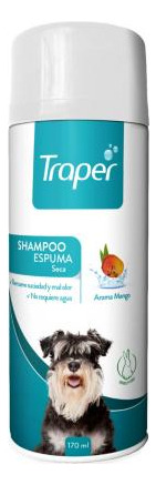 Shampoo Espuma Seca Perro 170 Ml