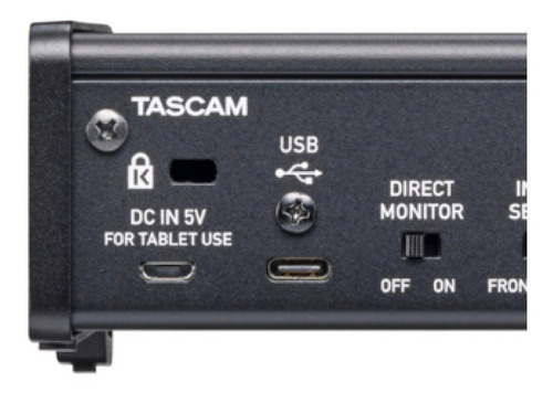 Imagen 8 de 9 de Placa De Sonido Tascam Us 1x2 Interfaz De Audio Usb Cuot