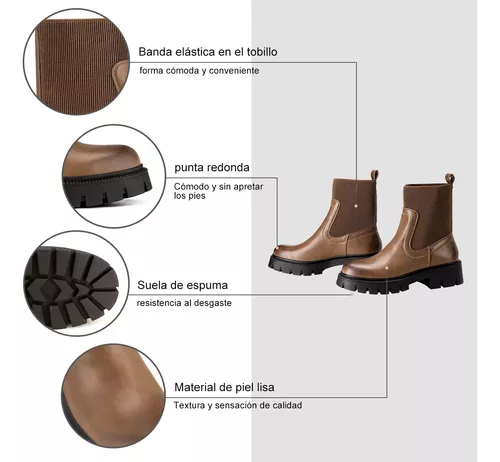 botas al tobillo negras de mujer 