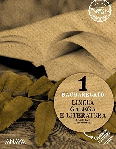 Lingua Galega E Literatura 1. (operación Mundo) - 9788414311