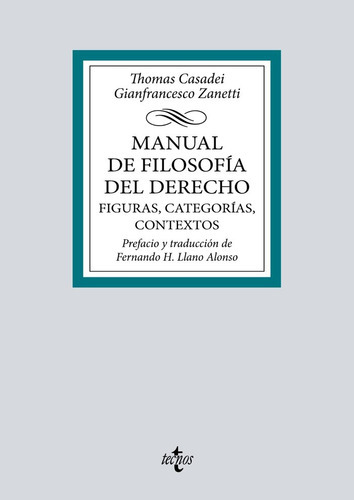 Manual De Filosofia Del Derecho Figuras Categorias, Contex, De Casadei, Thomas. Editorial Tecnos, Tapa Blanda En Español