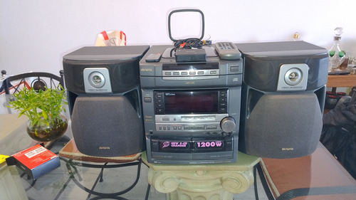 Mini Componente Aiwa Nsxf-7 Leer Descripción Negro 1200 W (Usado)