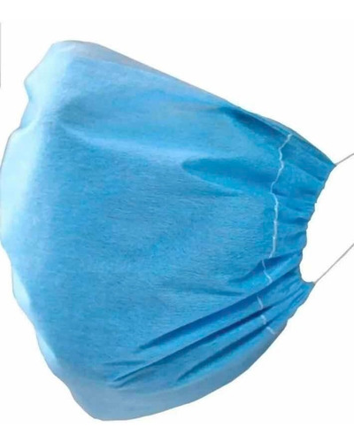 Cubrebocas Desechable 50 Piezas Azul